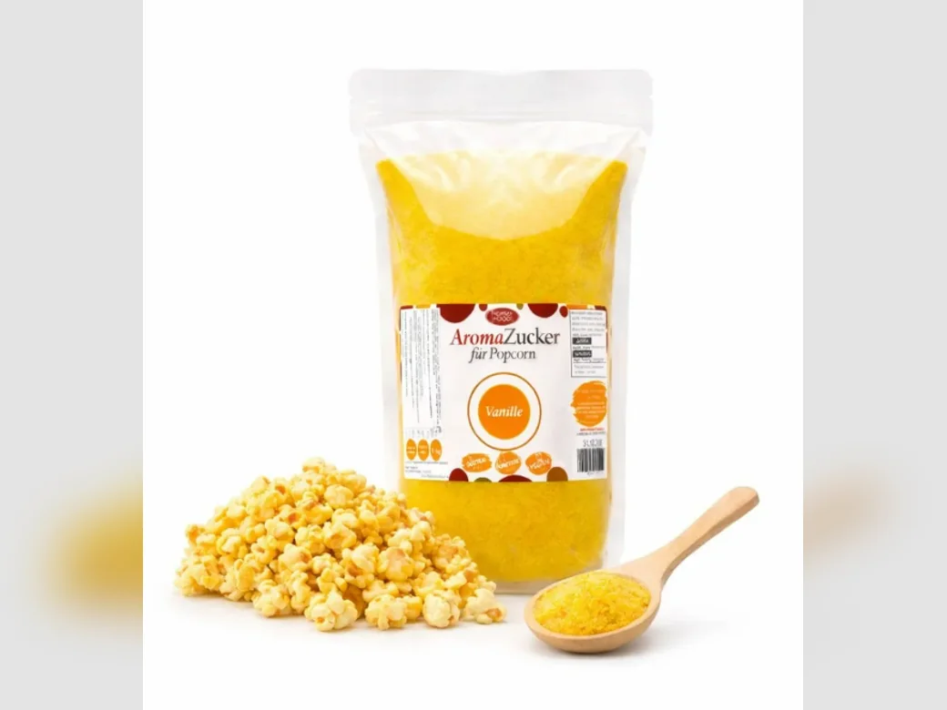 1 kg Vanille-Popcornzucker inklusive