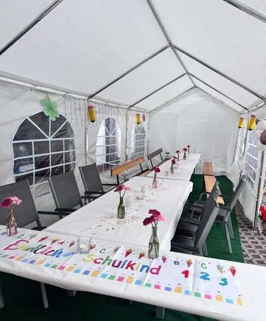 Partyzelt 3×9 m – Foto 3