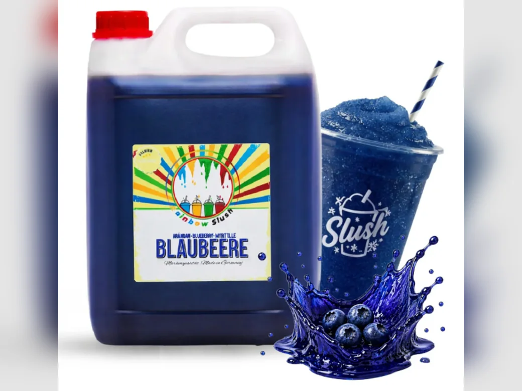 Slush-Sirup Blaubeere, 5-Liter-Kanister