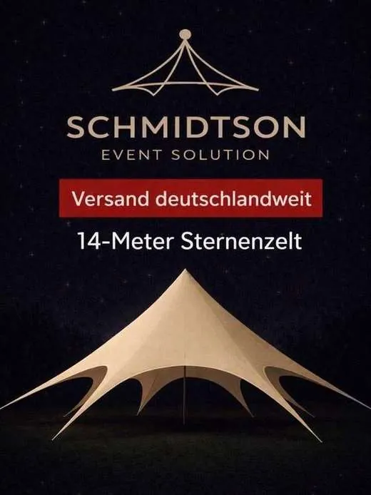 Sternenzelt 14×14 m