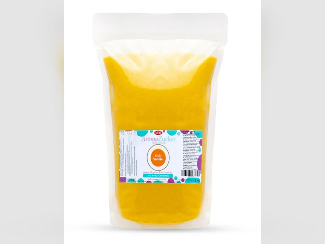 Vanille-Aromazucker für Zuckerwatte, 1 kg